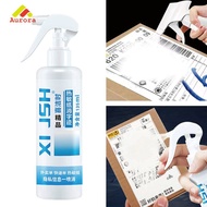 135ML Receipt Eraser Spray to Remove Address Packages and Barcodes Thermal Paper Ink Removal Liquid
