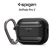 Spigen Apple AirPods Pro 2 Case (2023/2022) Rugged Armor AirPods Pro 2 Cover Wireless Earbuds