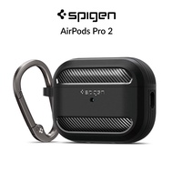 Spigen Apple AirPods Pro 2 Case (2023/2022) Rugged Armor AirPods Pro 2 Cover Wireless Earbuds Protec