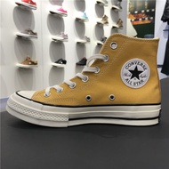 Converse/Converse 1970s yellow high-top canvas shoes classic original Samsung dard breathable mens a