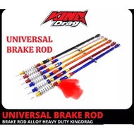 BRAKE ROD ALLOY BATANG BREK ALOY ALLOI ALOI YAMAHA HONDA MODENAS LC135 LAGENDA EX5 DREAM ALPHA WAVE1