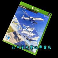 【Xbox Series X 原版片】☆ 微軟模擬飛行  ☆【中文版 中古二手商品】台中星光電玩