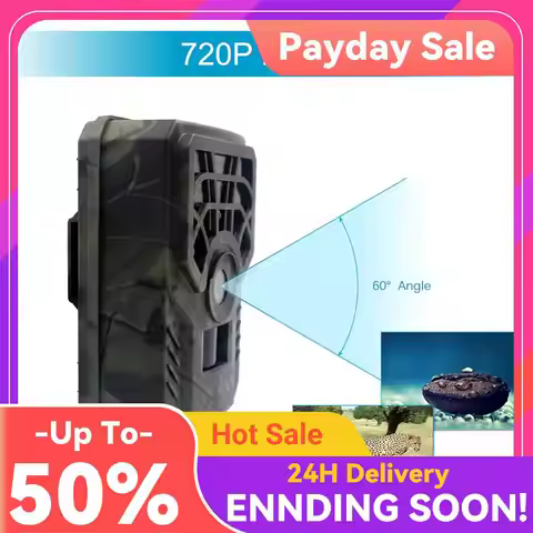 Hunting Camera Photo Trap PR300C 5MP Wildlife Trail Night Tracking Camera for Family Outdoor Camping