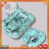 Warehouse saleBaby Nest Baby Mattress Set, Removable Mosquito Net, Free Nursing Pillow [B4]