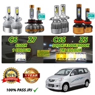 Toyota Avanza (1st Gen) 2003-2011 [H4] Car Headlamp Auto Foglamp Bulbs (2pcs)
