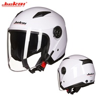 Men Motorcycle Half Helmets Dual Lens Scooter Moto Helmet Casco Vespa Village Riding Capacete De Mot