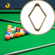 Dynwave Billiard Pool Ball Rack, 9 Ball Diamond Smooth, Wood, Pool Table Accessory,