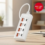 USB Hub Adapter 8-Port Docking Station Converter Socket