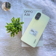 Oppo A38 Ram 4/128 Second Bersih Lengkap Charger,Dusbuk