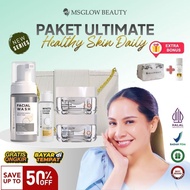Ms Glow Beauty Ultimate Package New Series Free DTE Mini Skincare Anti Aging Fine Lines Helps Mainta