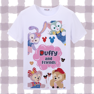 StellaLou StellaLou Ballet Rabbit Duffy Duffy Bear Starra Shelliemay Short Sleeve T-shirt Top Clothe