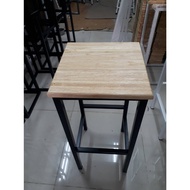 Loft Chair Rubber Wood Sheet Width 35x35cm 3 Sizes (Height 20 Inches/24 Inches/30 Inches)