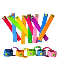 20pcs Mainan Edukasi Rantai Kain Kancing Flanel / Mainan Edukasi Mengancing Flanel Anak Montessori
