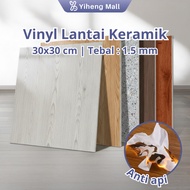 40PCS Premium Marble Floor Vinyl Marble Floor Stickers 30x30cm Vinyl Floor Stickers Wood Vinyl Floor