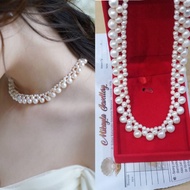 Lombok pearl necklace|Pearl necklace|Lombok original pearl necklace|Genuine pearl party necklace|Fre