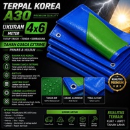 TENDA KOREAN TARPAULIN A30 SIZE 4x6 truck tent cover WEATHER RESISTANT HEAT AND MULTIPURPOSE EXTREME