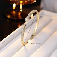 Copper Bracelet 纯洁无瑕gelang tembaga轻奢Charm bracelet for woman mothers day gift ideas 0.00 Barang Free