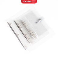 Flashee Binder PC Kpop Cello Binder Transparent A4 3 ring A5 6 ring A6 6 ring for Binder Photocard P