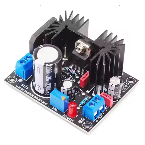 LT1083CP/LM338T/LM317T DC Adjustable Voltage Stabilized Power Board Filament Power Supply 1.5A/5A/7A