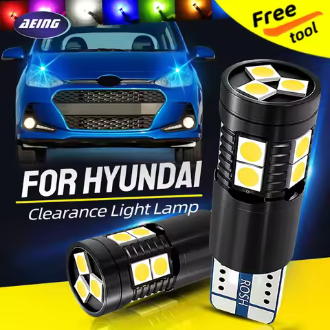 2pcs Car LED Clearance Lights Parking Side Marker Bulbs No Error For Hyundai i10 i20 MK1/2/3 i30 ix2