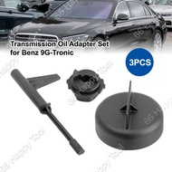 3Pcs Transmission Oil Filler Adapter Oil Change Tools for BENZ 9G-TRONIC Adapter Set Transmission 72
