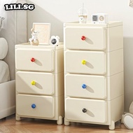 SG Stock 15cm/25cm Movable Slim Drawer Cabinet Gap Storage Cabinet Rack Narrow Home Organizer