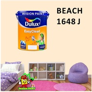 BEACH 1648 J ( 5L ) ICI DULUX EASY CLEAN / EASYCLEAN INTERIOR PAINT