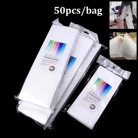 50Pcs Hair Dyeing Isolation Paper Dyeing Paper Hair Coloring Tools Reusable Hair Color Foil Alternat