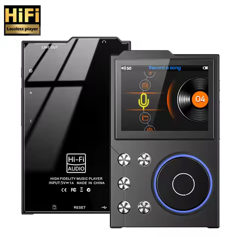 HiFi MP3 Player Lossless DSD Digital Audio Music Player HiFi Lossless Audio Player Portable Digital 