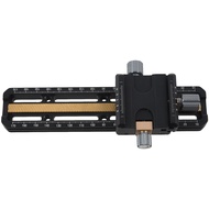 Macro Focusing Rail Slider Close-Up Shoot Head with Arca-Swiss Fit Clamp Quick Release Plate for Tripod MR-180 180Mm