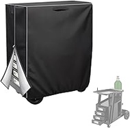 COSHNIBI Welding Cart Cover,Heavy Duty 3 Layers Welder Cart Cover,Suitable for Tig Mig Welder Cart &