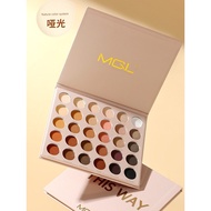 glitter eyeshadow eyeshadow palette 30 Color Eyeshadow Palette Earth Color Matte Novice Cheap Cosmet