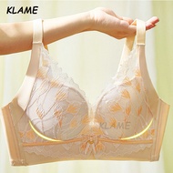 KLAME A/B/C Cup Seamless Breathable Four RWS Of Buckles Bra - Size 32-40 KLM1087