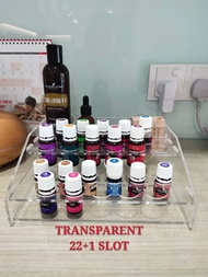 Essential Transparent Storage Rack Display 22+1slot