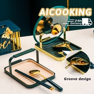 Spatula Holder Spatula Base Storage Rank Spoon Rest Pots 柔佛 Tray Shelf Organizer Heat Resistant Kitc