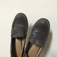 Nine West 灰色粗跟牛津鞋