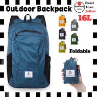 4Monster Outdoor Backpack 16L Waterproof Lightweight Foldable Backpack for Men Various Colors【Direct