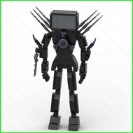 GC4 Skibidi Toilet Building Blocks Gift For Kids Upgraded Titan TV Man Figure Model Dolls Toys For K