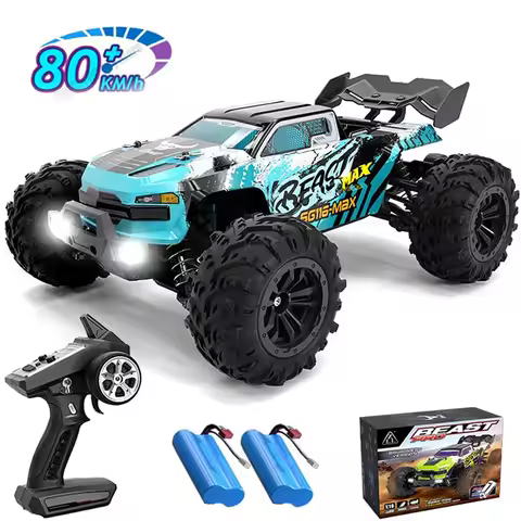 SG116MAX 80KM/H High Speed RC Car Brushless 4WD Off-Road Drift Remote Control Car 1:16 Professional 
