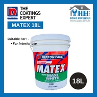 18L Nippon Paint Super Matex White 15245 / 9102