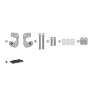 GIVI D5130KIT Specific Screen Fitting Kit for BMW C400X-Other Accessories