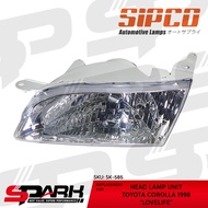 Head Lamp Headlight for Toyota Corolla AE110 1998 - 2000 Luvlife Lovelife