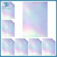 [jodie_herbert.vn]  60 Sheets Holographic Laminate Sheets Clear Gitter Holographic Sticker Paper Vin