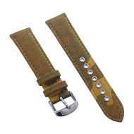 Durable Waterproof Nylon Canvas Watch Strap Replacement 20MM/22MM Watchband Belt for Citizen Seagull Watch Repair Modification Accessories