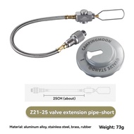 Campingmoon | CAMPINGMOON Card furnace adapter extension tube outdoor stove extension tube flat gas