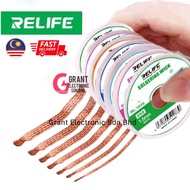 RELIFE Soldering Wick Desoldering Braid 2.5mm 3mm 3.5mm Welding Solder Remover for PCB Welding Repai