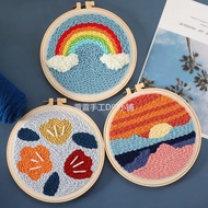 DIY Wool Stamp Stamp Embroidery Hand Embroidery Russian Stamp Embroidery diy Material Package Stamp 