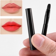 Portable Lip Brush With Cover Mini Lipstick Brush With Cover Makeup Soft Hair Outline Lip G5u4