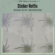 Sticker Hotfix Copy Swarovski Batu Manik Tampal New Arrival Kod 94