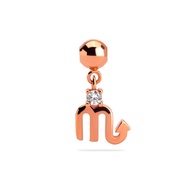 7K Gold Pendant - Scorpio Gold Charm - Luxxe 01 Collection - Juene Jewelry